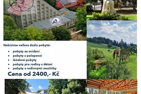 Víkendové pobyty nebo dovolená s rodinnou, dovolená s mazlíčky